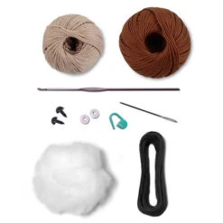 Circulo Amigurumi Kit - Bear -Clover Sales CIR 395056 01b 82992.1698001261