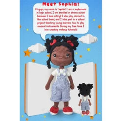 Circulo Amigurumi Kit - Sophia 6 Circulo Amigurumi Kit - Sophia -Clover Sales CIR 412422 03d 31396.1669666324