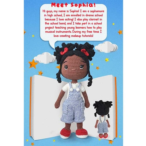 Circulo Amigurumi Kit - Sophia 3 Circulo Amigurumi Kit - Sophia - Image 3