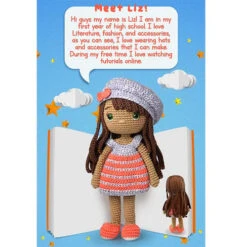 Circulo Amigurumi Kit - Liz 6 Circulo Amigurumi Kit - Liz -Clover Sales CIR 412422 05d 09339.1669666854