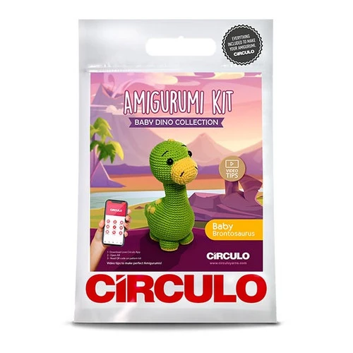 Circulo Amigurumi Kit - Baby Brontosaurus 1 Circulo Amigurumi Kit - Baby Brontosaurus