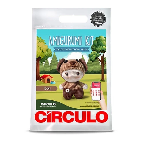 Circulo Amigurumi Kit - Dog 1 Circulo Amigurumi Kit - Dog