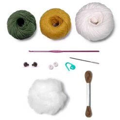 Circulo Amigurumi Kit - Laura, Mrs. Bunny -Clover Sales CIR 429147 01b 30334.1672867891