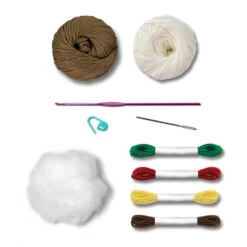 Circulo Amigurumi Kit - Gingerbread Man 2023 5 Circulo Amigurumi Kit - Gingerbread Man 2023 -Clover Sales CIR 435210 03b 14240.1687884052