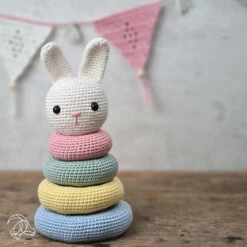 Hardicraft DIY Crochet Kit - Stacking Bunny -Clover Sales HC 40CK089c 29241.1671294132