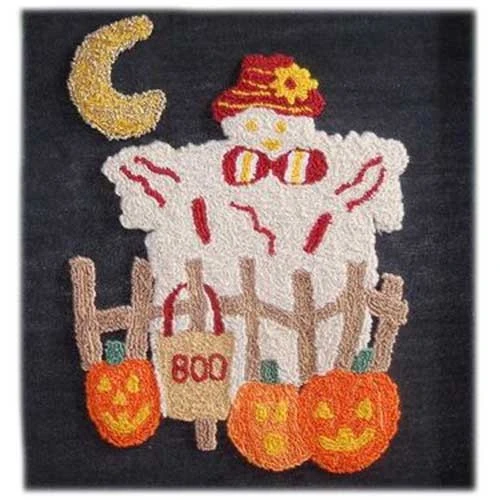 Punch Needle Kit - Ghostly Scarecrow 1 Punch Needle Kit - Ghostly Scarecrow