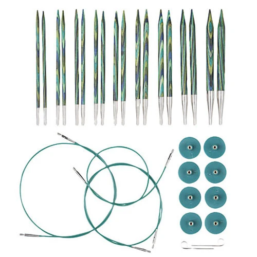 Options Interchangeable Caspian Circular Knitting Needle Set 1 Options Interchangeable Caspian Circular Knitting Needle Set