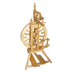 Kromski Minstrel Spinning Wheel - Clear Finish