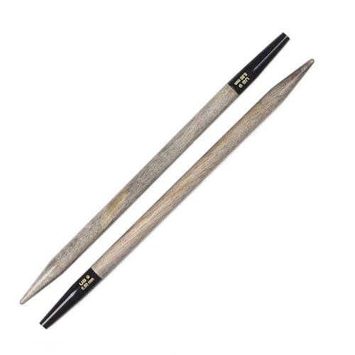 LYKKE 5" Interchangeable Knitting Needle Set - Grey Denim 2 LYKKE 5" Interchangeable Knitting Needle Set - Grey Denim - Image 2