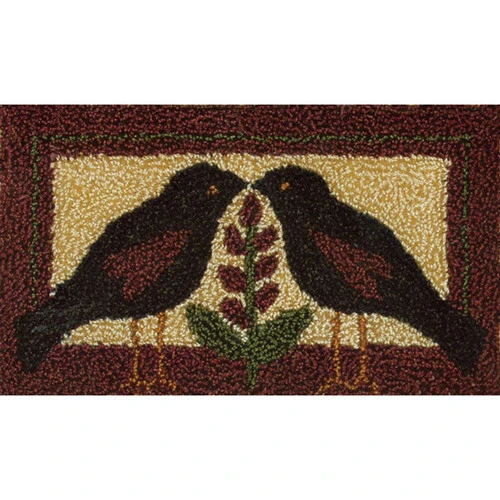 Punch Needle Kit - Blackbirds 1 Punch Needle Kit - Blackbirds