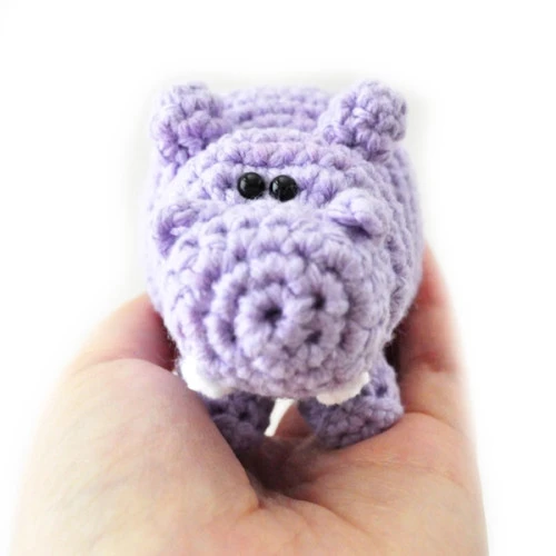The Pudgy Rabbit Crochet Kit - Hippo 1 The Pudgy Rabbit Crochet Kit - Hippo