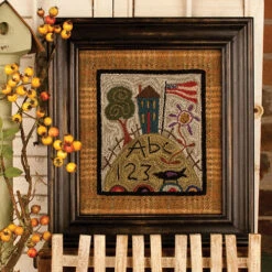 Punch Needle Pattern - American Roots -Clover Sales TPT PAT 690b 91301.1589378614